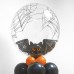 Стойка из шаров Хэллоуин "Летучая мышь" (высота 1,8 метра)